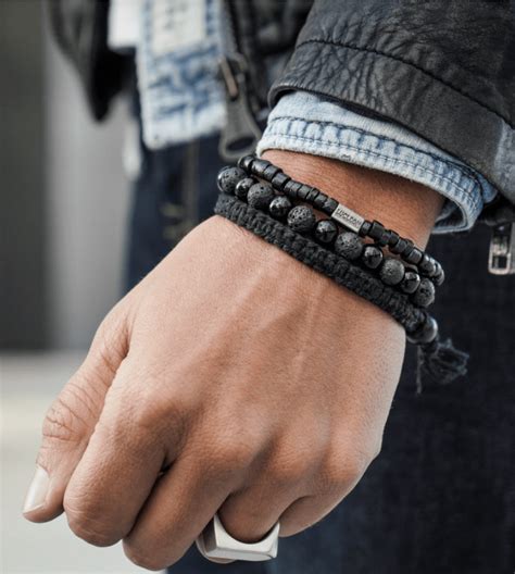 Stacked Mens Bracelet From Trendhim Shop With Me Mama