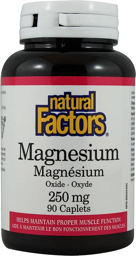 Magnesium Oxide 250 Mg Amazon Ca Everything Else