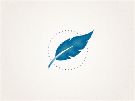 53 Awesome Feather Logo Designs Beautifully Designed Products N
