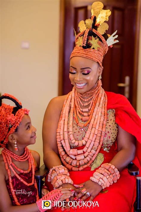 Nosa And Ekans Colourful Edo Traditional Wedding Nosaekanwednosa African Traditional Wedding