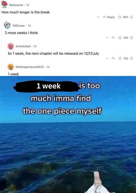 Break month is official not over : r/MemePiece