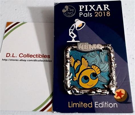 Disney Finding Nemo Pixar Pals 2018 Nemo Squirt Pin Ebay