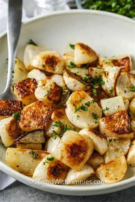 These Roasted Turnips Are A Delicious Quick Easy Side Dish That