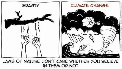Gravity Climate Change Cartoon Sustainability