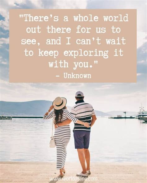 40 Romantic Couple Travel Quotes For Instagram World Of Lina