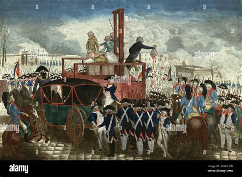 Execution By Guillotine Louis Xvi France Hi Res Stock Photography And