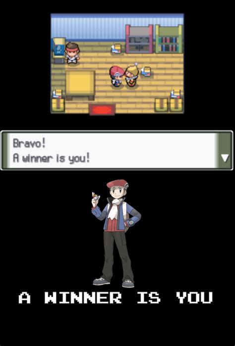 A Winner Is You Pokemon Know Your Meme