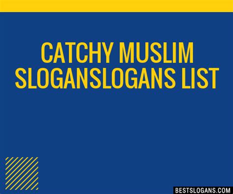100 Catchy Muslim Logans Slogans 2024 Generator Phrases And Taglines