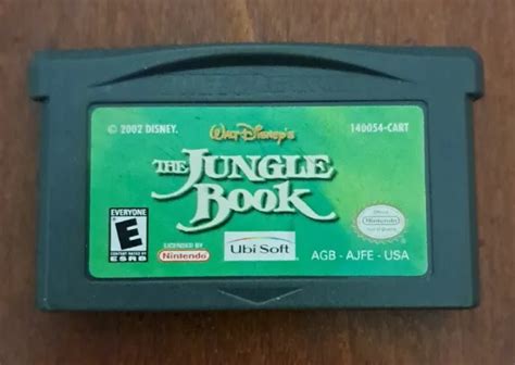 Walt Disney S The Jungle Book Nintendo Game Boy Advance