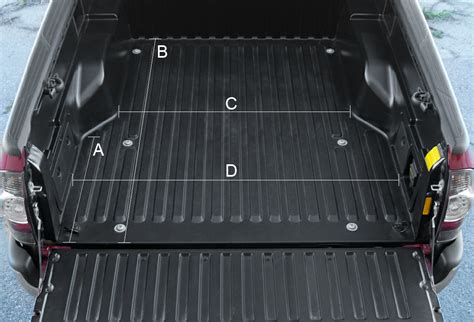2015 Toyota Tacoma Short Bed Dimensions