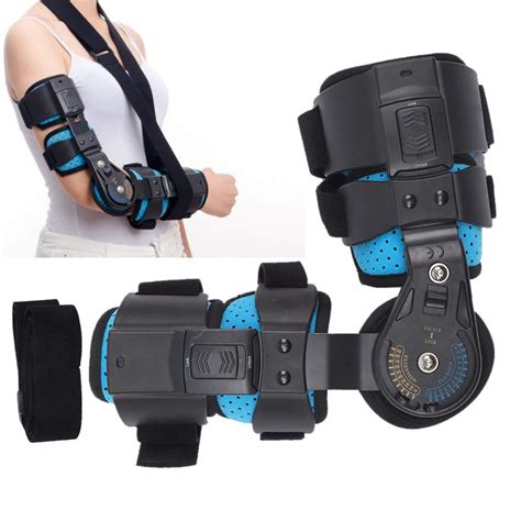 Buy Hinged Elbow Brace Post Op Elbow Brace With Strap Adjustable