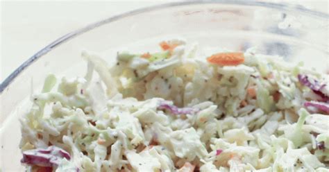 Pour just enough of the dressing into the bowl to moisten the slaw and mix well with clean hands. Classic Memphis-Style Coleslaw - Recipes 21