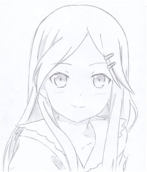 Gambar Lukisan Anime Simple Easy Anime Drawing How To Draw Cyber Boy