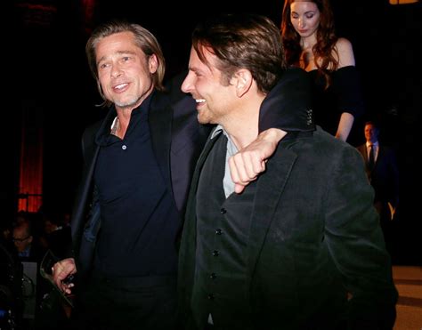 Brad Pitt Credits Bradley Cooper With Helping Him Get Sober Us Weekly