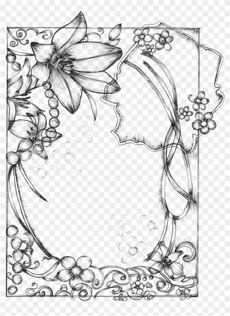 Easy Simple Border Designs To Draw On Paper
