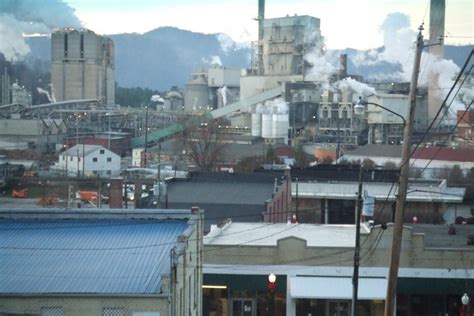 Canton Nc Photo Of Downtown Canton And The Blue Ridge Paper Mill