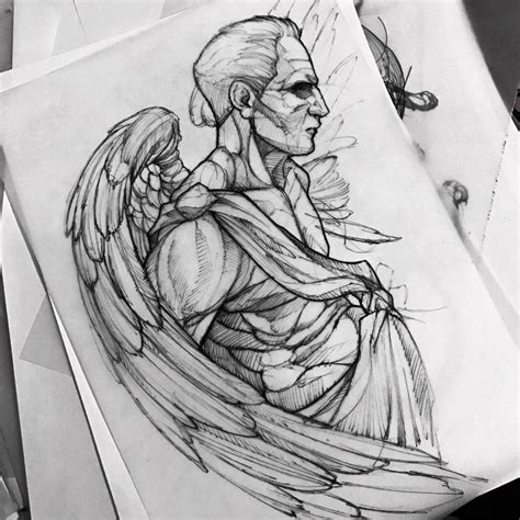 Artes criadas pela tatuadora brasileira jooy fava. Angel drawing fredao oliveira | Desenhos para tatuagem, Desenho tatuagem, Tatuagens impressionantes