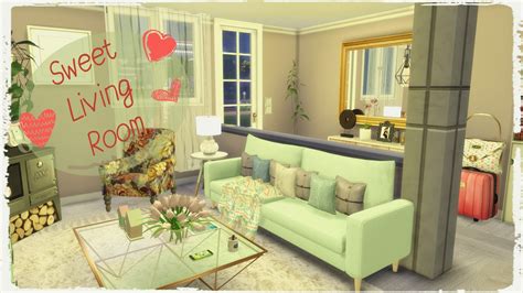 Sims 4 Sweet Living Room Dinha