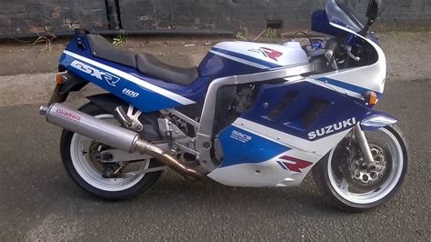 Prices have soared in the last few years. Suzuki GSXR 1100 1989 Slingshot Liverpool - YouTube