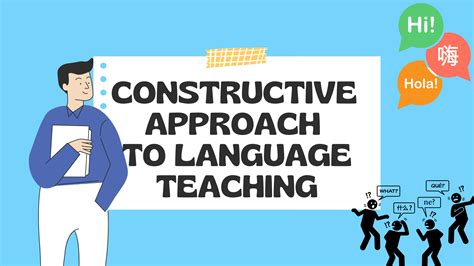 Constructive Approach To Language Teaching Prep With Harshita