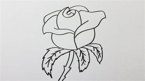 Comment Dessiner Une Rose Facilement