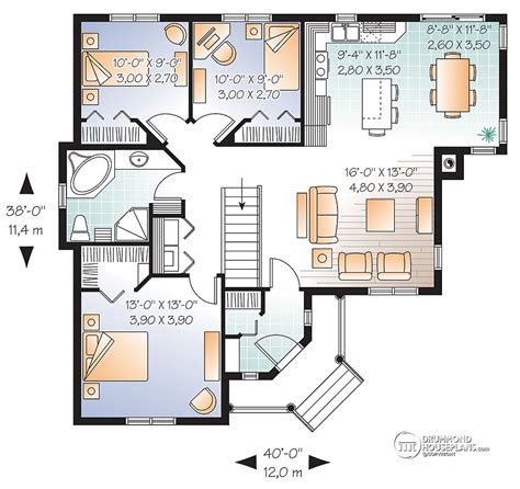 Homeku Bedroom Bungalow Floor Plan Design Bungalow House Designs