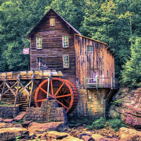Old Mill In Beckley West Virginia Photograph By Gregory Ballos