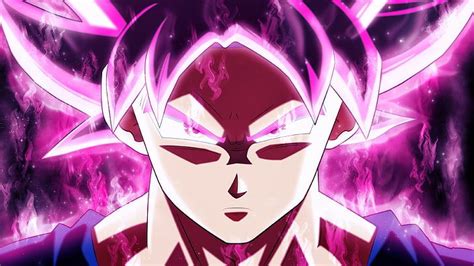 Goku Mastered Ultra Instinct Pink Dragon Ball Super Artwork Dragon