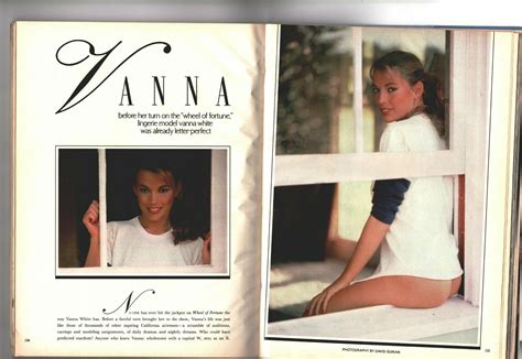 Mavin Playboy Magazine May Vanna White Photo Spread Rare