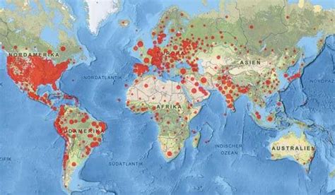 Das sind die risikogebiete in deutschland. Wo Corona lauert: Interaktive Live-Weltkarte zeigt, wo das ...