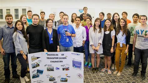 Tandons Institute Of Transportation Engineers Student Chapter Is Going