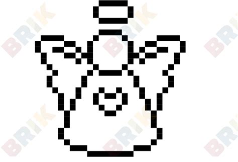 Angel Pixel Art Brik