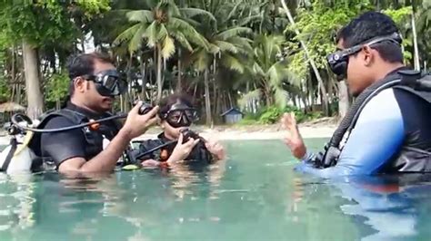 Scuba Diving Instructions At Havelock Island Youtube