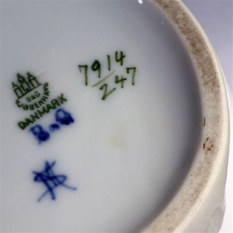 bing and grondahl royal copenhagen floral porcelain vase ceramics hemswell antique centres