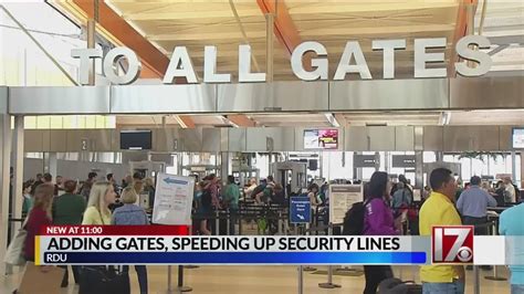 Rdu Plans To Expand Terminal 1 With More Gates Youtube