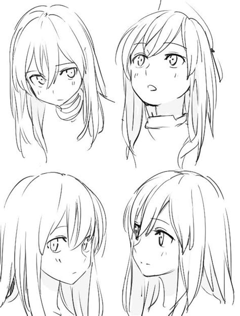 Dibujos Anime In 2020 Girl Face Drawing Face Drawing Face Drawing
