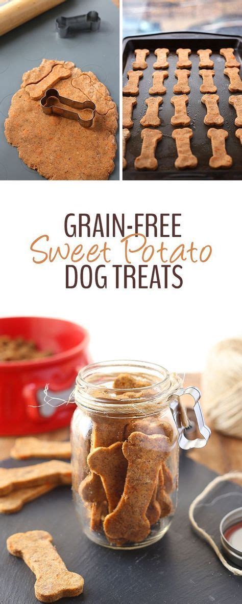 Treat Your Pup With These Grain Free Sweet Potato Dog Treats Made From