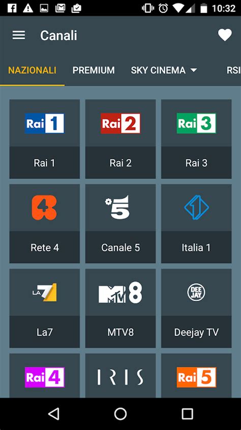 The description of super tv app. Super Guida TV - App Android su Google Play