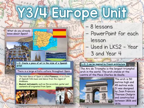 Ks2 Europe Geography Unit 8 Lessons Teaching Resources
