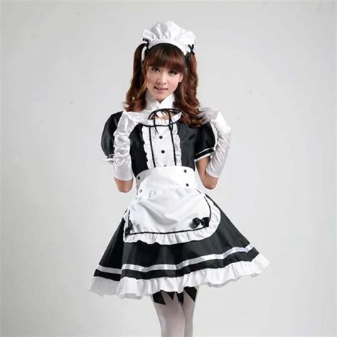 Volwassen Japanse Meisje Leuke Lolita Meid Uniformen Cosplay Kostuum Buy Lolita Jurk Leuke