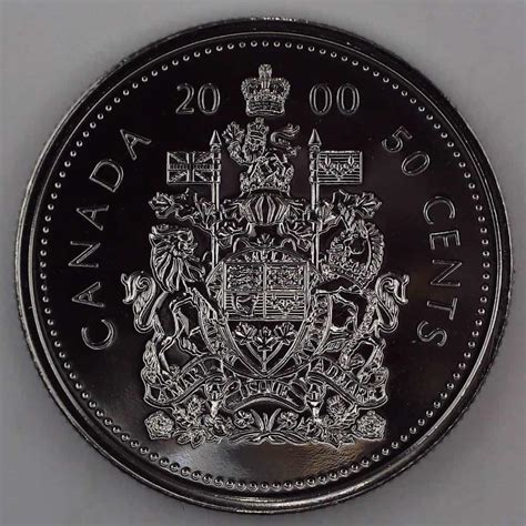 Canada 2000 50 Cents Nbu Limperium Du Collectionneur