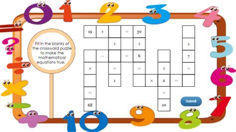 Math Crossword Puzzle Easy To Create With Activepresenter 8