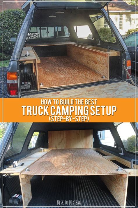 Truck Bed Carpet Kit Plans How To Build A Truck Bed Camper For Under
