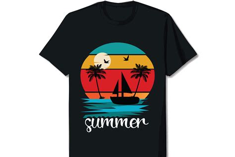 Summer T Shirt Design Graphic By Graphic World · Creative Fabrica