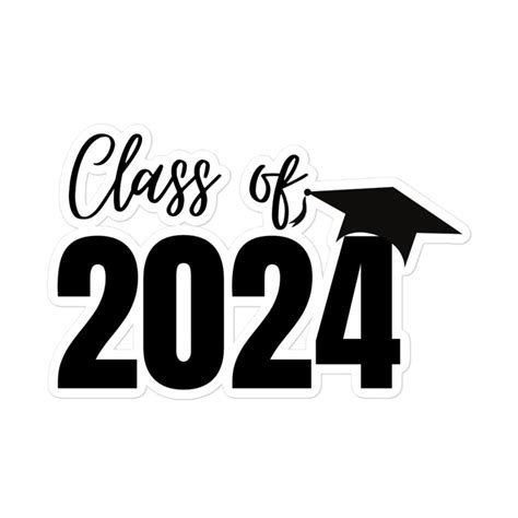 Class Of 2024 Sticker 2024 Graduate Senior Life Etsy