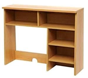 Large hutch / display unit. WOODEN DESKTOP STORAGE UNIT HUTCH: Amazon.co.uk: Office ...