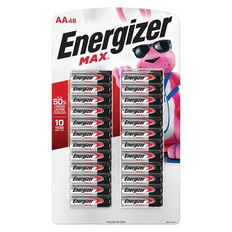 Old versions also with xp. Energizer MAX Alkaline AA Batteries, 48-Pack - Walmart.com ...