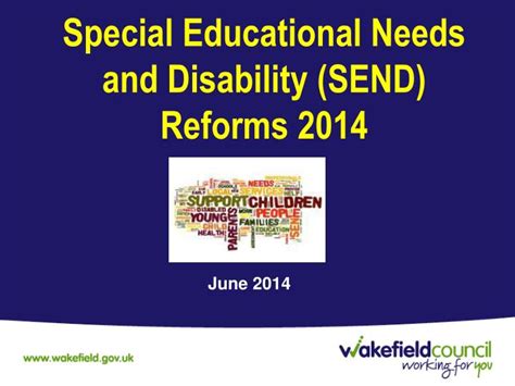 Ppt Special Educational Needs And Disability Send Reforms 2014