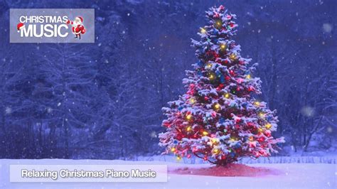 Relaxing Christmas Piano Music 2 Hours Snow Falling