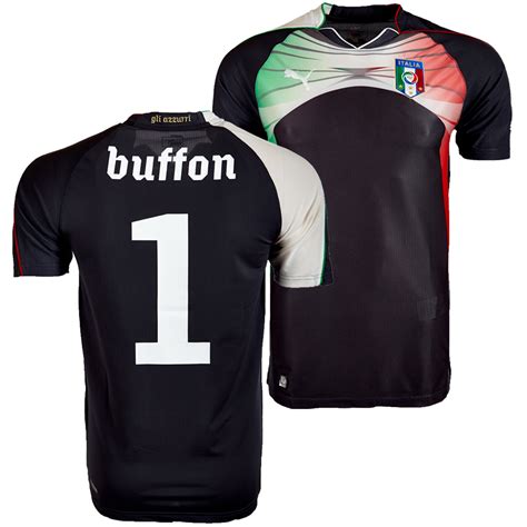 Für die azzurri ist er ein idealer nachfolger von buffon. Italien Torwart Trikot Puma #1 Buffon Torwarttrikot Kinder ...